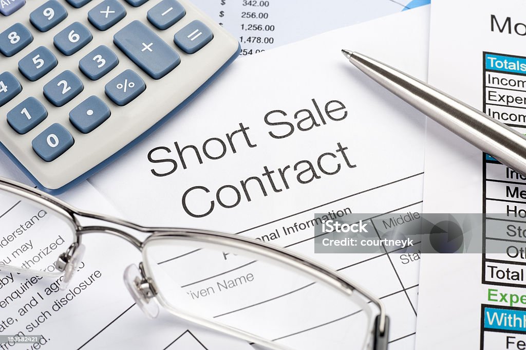 Breve formulario de contrato de venta - Foto de stock de Acuerdo libre de derechos