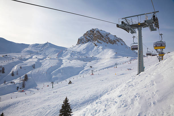 istock Ski Resort in the Dolomites, Italy 183582882
