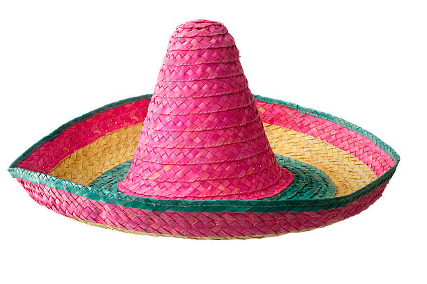 chapeaux: mexicain sombrero - sombrero hat mexican culture isolated photos et images de collection