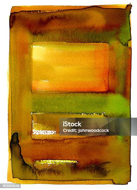 Greeny Grunge Stock Vektor Art und mehr Bilder von Abstrakt - Abstrakt, Aquarell, Beschädigt