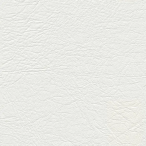 Photo of Seamless white leather background