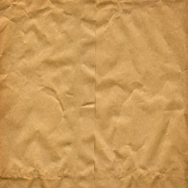 istock High Resolution Grocery Manila Paper Bag Crumpled Texture Detail 183583890