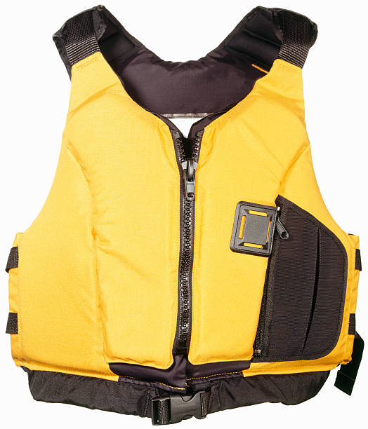 life jacket - life jacket isolated life belt nobody stock-fotos und bilder