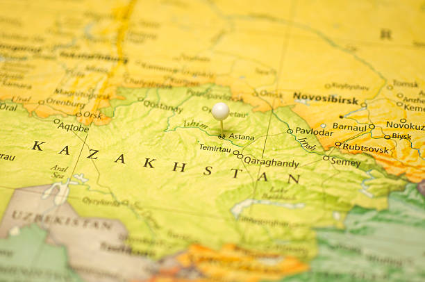 istock Map Of Kazakhstan 183584465