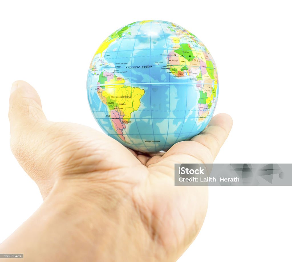 Terra na mão - Foto de stock de Acessibilidade royalty-free