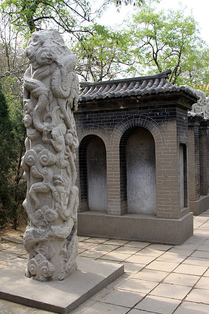 istock ancient Chinese traditional architectural style in a temple 183591214