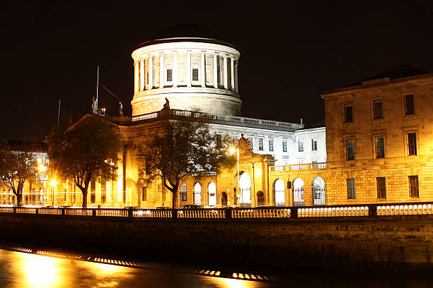 Four Courts Dublin stock photo