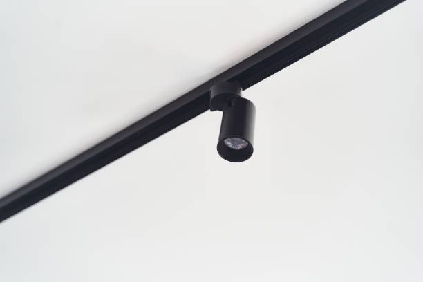 istock Modern LED black track lights in the interior 1835969861