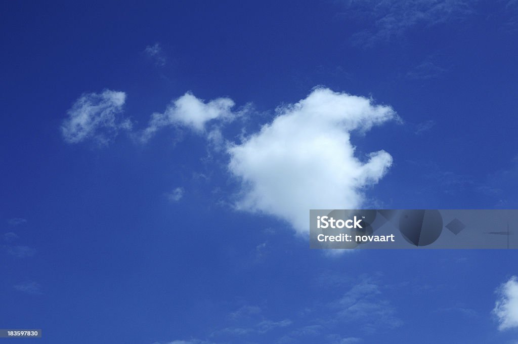 Cloud immagine come un angolo di pesce - Foto stock royalty-free di Ambientazione esterna