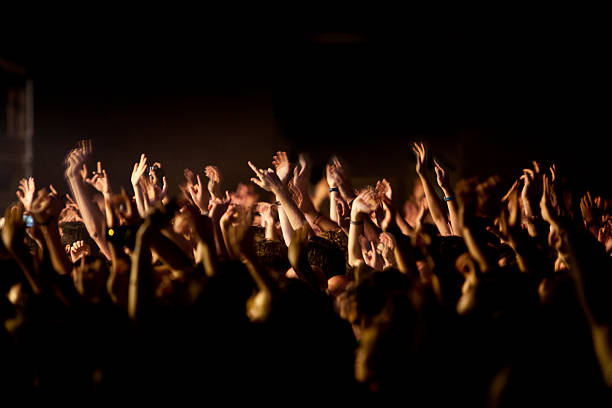 istock Waving during the concert 183599539