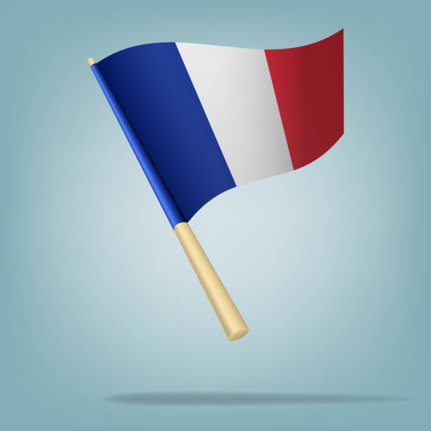 istock Flag of France. vector illustration 183599575
