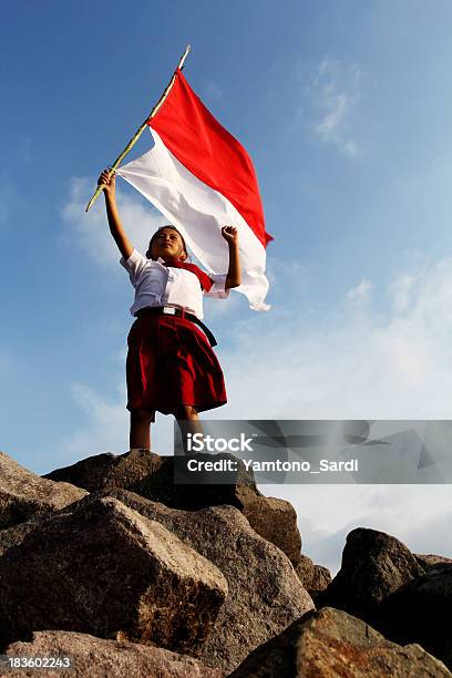 Foto de Banderia Indonésia e mais fotos de stock de Saudar - Saudar, Banderia Indonésia, Cultura indonésia