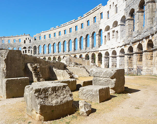 istock the old amphitheatre in Pula - Croatia 183607178