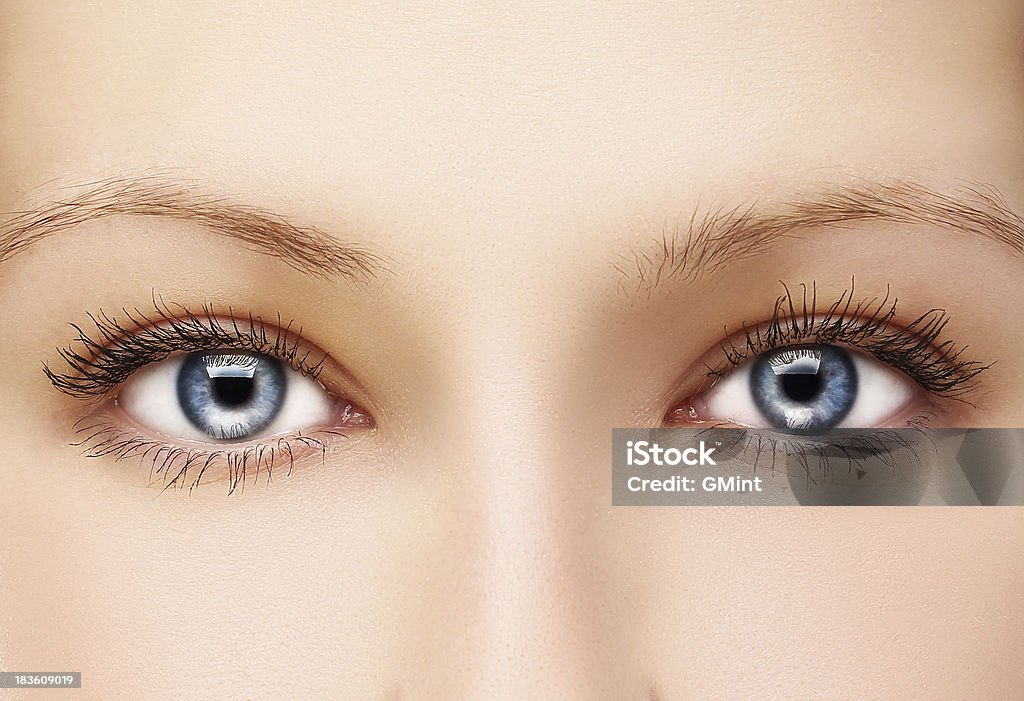 Beautiful Eyes Adult Stock Photo