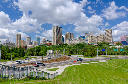 Cityscapes of Edmonton, Alberta, Canada