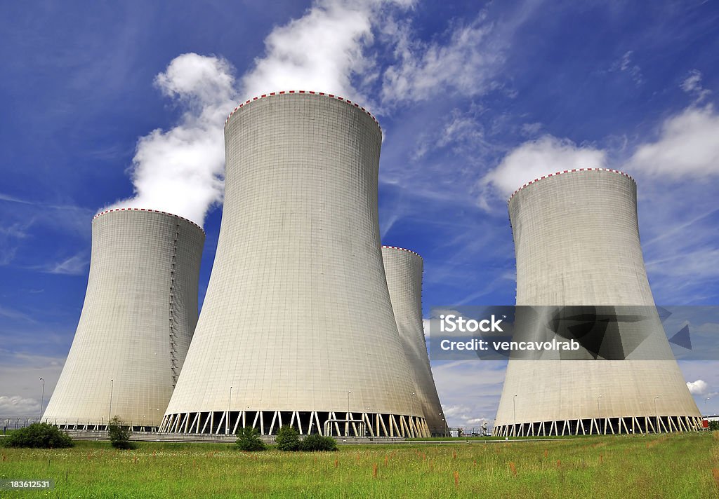 Central Nuclear de Temelin - Royalty-free Ao Ar Livre Foto de stock