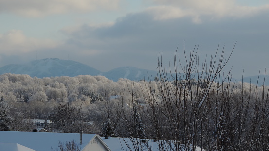 Winter day in Quebec