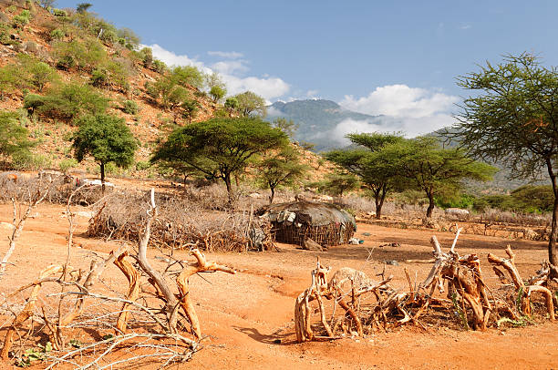 afryki village - africa south africa african culture plain zdjęcia i obrazy z banku zdjęć