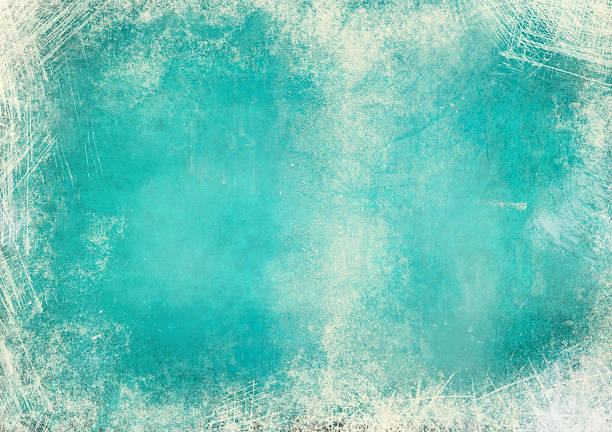 niebieski tło grunge zielony - grunge backgrounds dirty textured effect stock illustrations