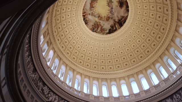 United States Capitol Building Rotunda in Washington, DC