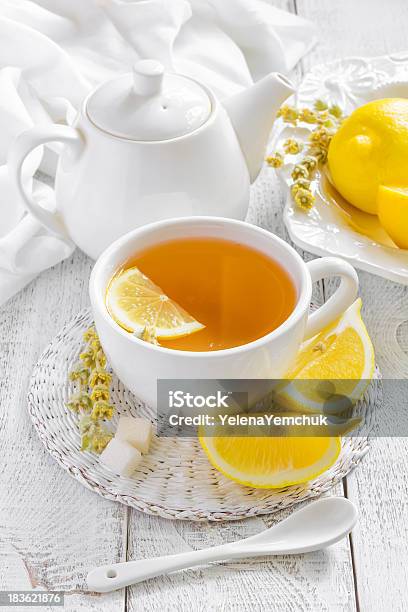 Tè - Fotografie stock e altre immagini di Tè nero - Tè nero, Agrume, Alimentazione sana