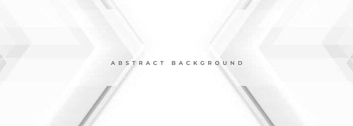 Abstract white and grey arrows futuristic technology background concept high-speed movement.