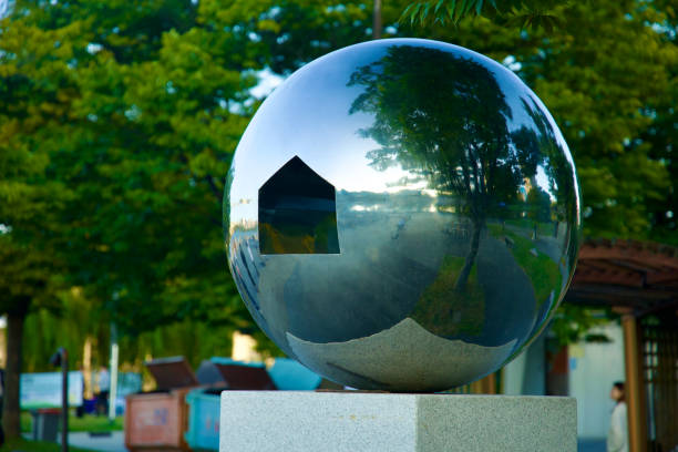 A picture of Hangang Art Park in Yeouido Hangang Park in Seoul, South Korea.