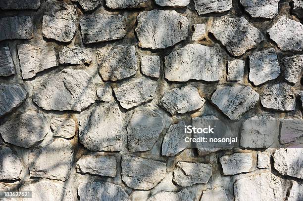 Bloque De Piedra Textura Gris Foto de stock y más banco de imágenes de Abstracto - Abstracto, Acera, Adoquinado