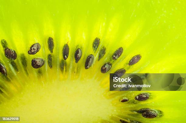 Fresh Kiwi Fruit Bright Macro Phtoo Stock Photo - Download Image Now - Bright, Chopped Food, Close-up