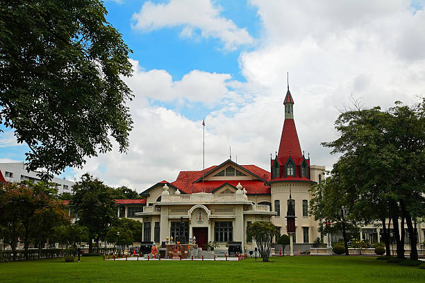 istock Front view of Phayathai palace in Bangkok 183630938
