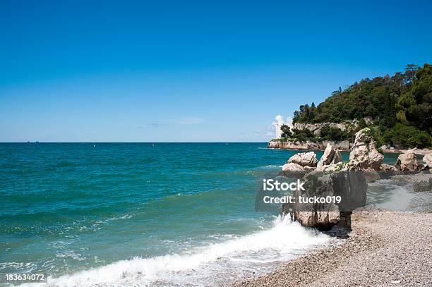 Sea Landscape In Italy Stock Photo - Download Image Now - Beach, Beach Holiday, Blue