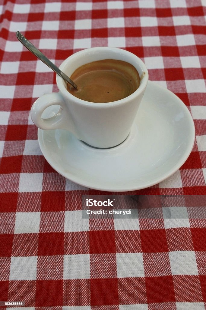 Ora del caffè - Foto stock royalty-free di A quadri