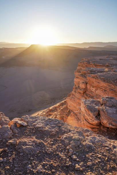 istock Rock formations in the Moon Valley in Atacama 1836407721