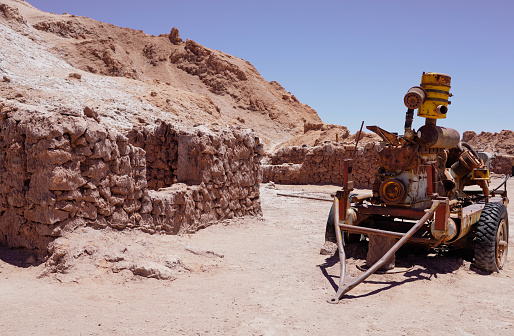 Atacama Desert Abandoned Mineral Factory