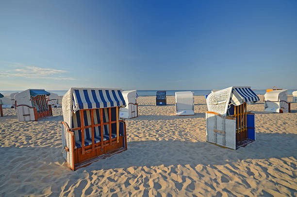 istock Beach chairs, Baltic Sea. Swinoujscie, Poland 183642010