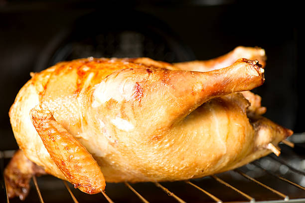 istock Baked chicken in grandma oven 183642021