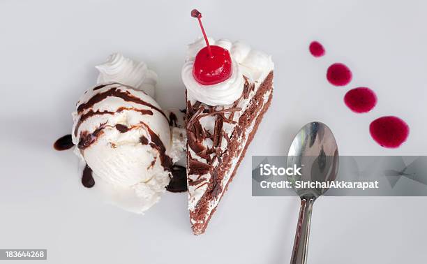 Schokolade Cake01 Stockfoto und mehr Bilder von Käsekuchen - Käsekuchen, Speiseeis, Blau