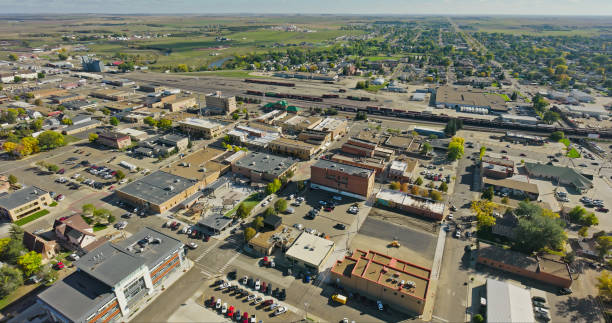 istock Aerial View of Dickinson, ND 1836517495