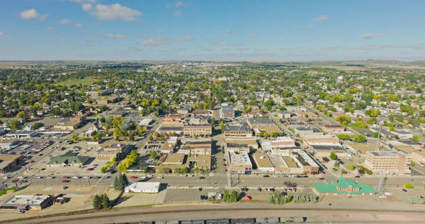 istock Drone Shot of Dickinson, North Dakota 1836517496