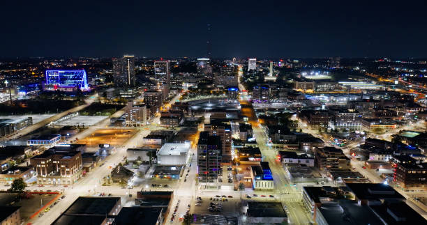 istock Downtown Kansas City, Missouri at Night in Fall 1836626545