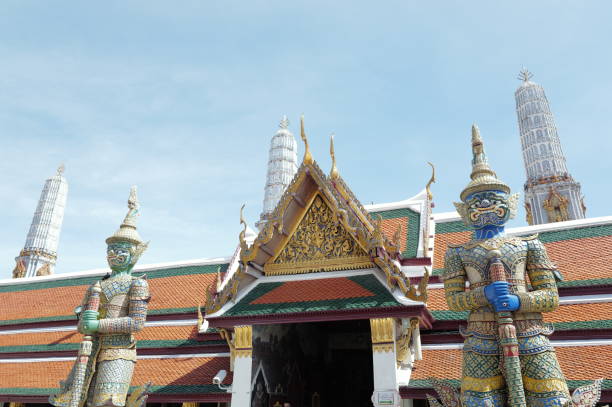 istock Two Giants (yak) inside of Emerald Buddha Temple Bangkok 1836651271