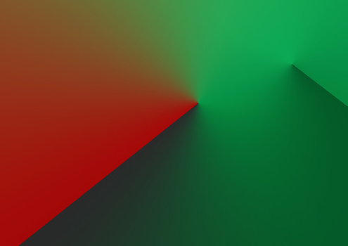 Abstract line red and green gradient background for banner, brochure and flyer cover template