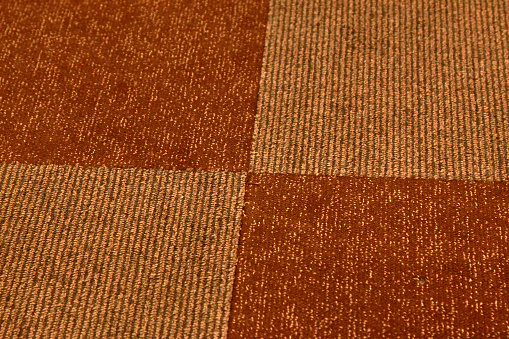 closeup of beautiful carpet in a room