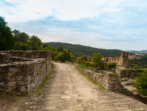 Medieval stronghold of Veliko Tarnovo, Tsarevets in Bulgaria