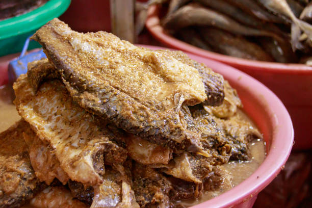 istock Khmer fermented fish called prahok and pa ok in different stage of fermentation 1836748125