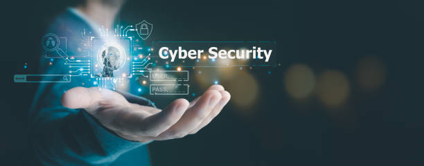 istock Businessman is showing concept of future technology and internet connection network with AI as controller. A graphic floated in the air on his hand. 1836754171