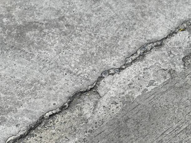 istock a crack in the concrete. 1836775050