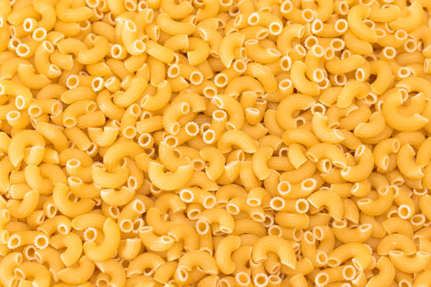 istock Uncooked Chifferi Rigati Pasta Background 1836776133