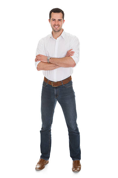 istock Portrait of smiling young man 183682244
