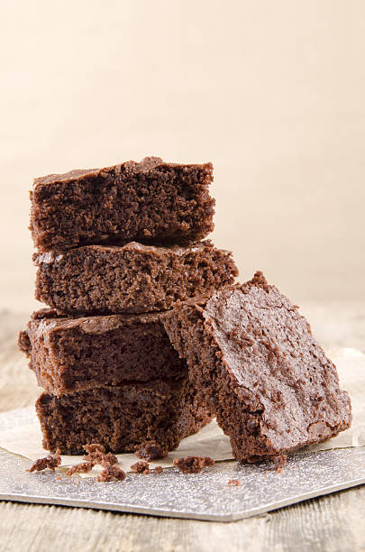 istock home made brownie on a wooden table 183684066